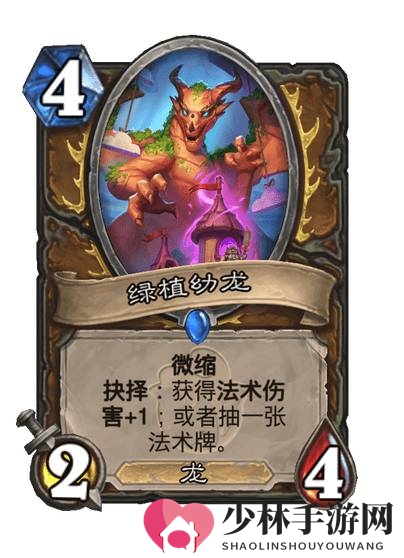 《炉石传说》威兹班的工坊新卡绿植幼龙介绍一览