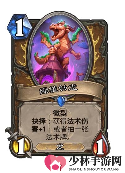 《炉石传说》威兹班的工坊新卡绿植幼龙介绍一览