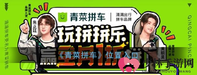 《青菜拼车》位置入口